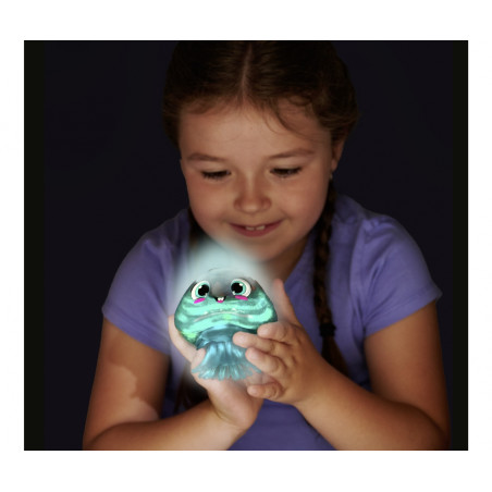 Simba Glibbi Glowy Qualle – Magischer Leuchtschleim für Badespaß & Spiel