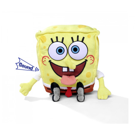 Spongebob Funktionsplüsch mit Sound & rollenden Augen – 30cm, ab 0 Monate