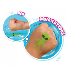 Simba Doodle N Dip Kreativset – Abwaschbare Tattoos selbst gestalten | Innovative Kunst ab 5 Jahren