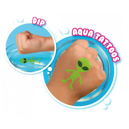 Simba Doodle N Dip Kreativset – Abwaschbare Tattoos selbst gestalten | Innovative Kunst ab 5 Jahren