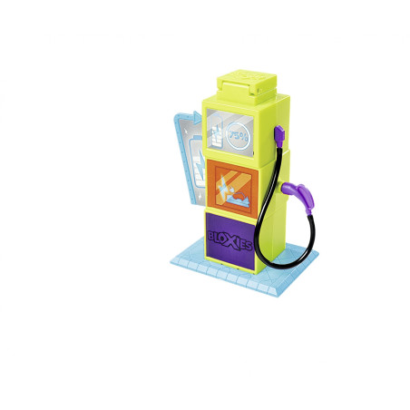 Bloxies Fahrzeug Spielset – Press & Go KFZ, 2-in-1 Ladestation, inkl. Figur ab 3 Jahren