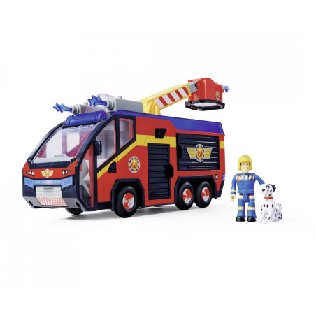 Feuerwehrmann Sam Jupiter Spielzeug-Feuerwehrauto | Licht, Sound & Zubehör