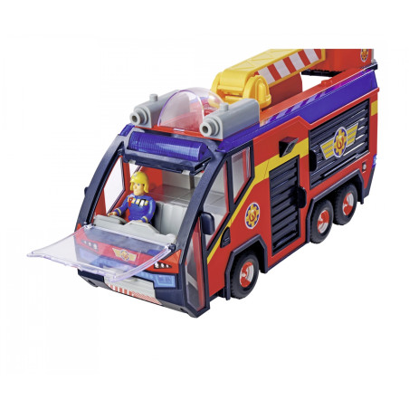 Feuerwehrmann Sam Jupiter Spielzeug-Feuerwehrauto | Licht, Sound & Zubehör