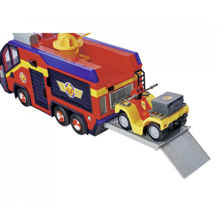 Feuerwehrmann Sam Jupiter Spielzeug-Feuerwehrauto | Licht, Sound & Zubehör