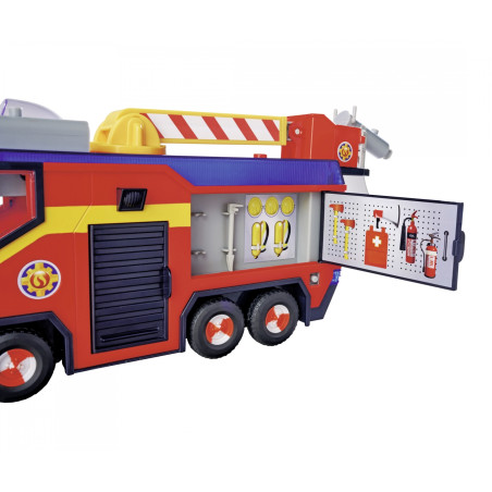 Feuerwehrmann Sam Jupiter Spielzeug-Feuerwehrauto | Licht, Sound & Zubehör