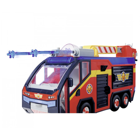 Feuerwehrmann Sam Jupiter Spielzeug-Feuerwehrauto | Licht, Sound & Zubehör