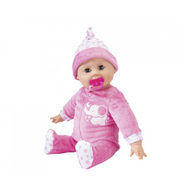 Zapf Creation Laura Schlummerzeit Puppe – Interaktive Babypuppe ab 18 Monate