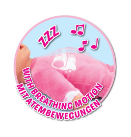 Zapf Creation Laura Schlummerzeit Puppe – Interaktive Babypuppe ab 18 Monate