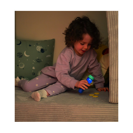 Simba Lichtprojektor – Sternenhimmel & verschiedene Lichtmuster für Kinderzimmer & Partys