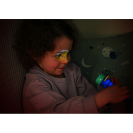 Simba Lichtprojektor – Sternenhimmel & verschiedene Lichtmuster für Kinderzimmer & Partys