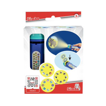 Simba Lichtprojektor – Sternenhimmel & verschiedene Lichtmuster für Kinderzimmer & Partys