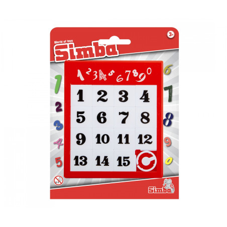 Schiebepuzzle Zahlen