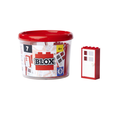 Simba Blox Türen & Rahmen Set: 7 Türen & 7 Rahmen für Bauwerke | Simba 104114558