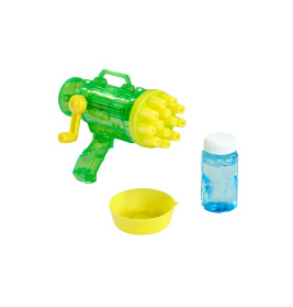 Bubble FunSeifenblasenpistole mit Kurbel