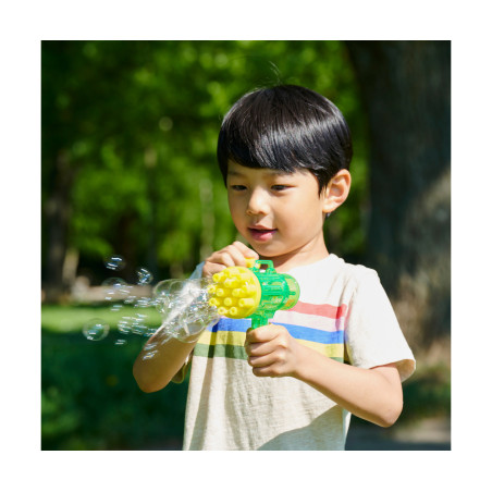 Bubble FunSeifenblasenpistole mit Kurbel