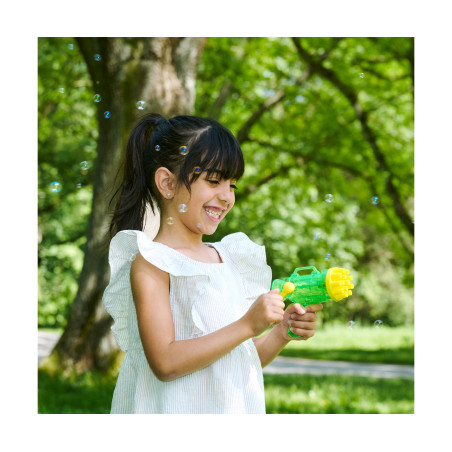Bubble FunSeifenblasenpistole mit Kurbel