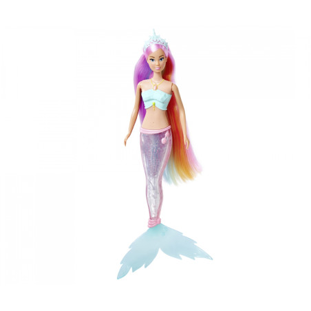 Steffi Love Magic Rainbow Mermaid – Funkelnde Meerjungfrauen-Puppe mit Licht