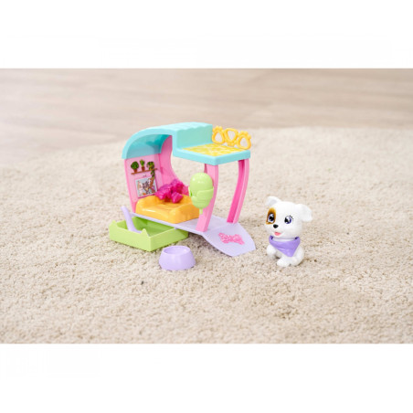 Pamper Petz Mini Playhouse mit Welpe und Zubehör – Simba Toys