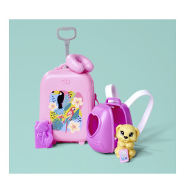Steffi Love Travel Set – Puppe mit Koffer, Rucksack & Hund | Simba Toys