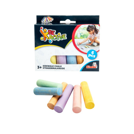 6 Straßenmalkreiden