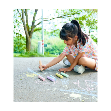 6 Straßenmalkreiden