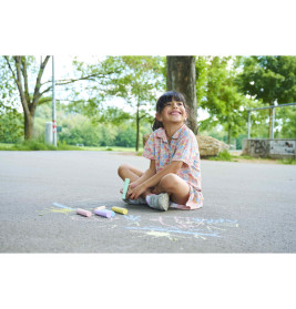 6 Straßenmalkreiden