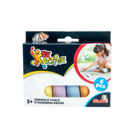 6 Straßenmalkreiden