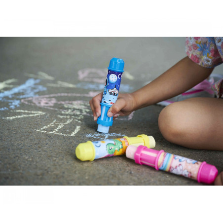 3 Straßenmalkreide-Halter