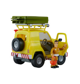 Feuerwehrmann Sam Geländewagen mit Dachzelt & Figur – Simba Toys