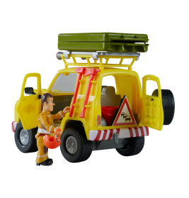 Feuerwehrmann Sam Geländewagen mit Dachzelt & Figur – Simba Toys