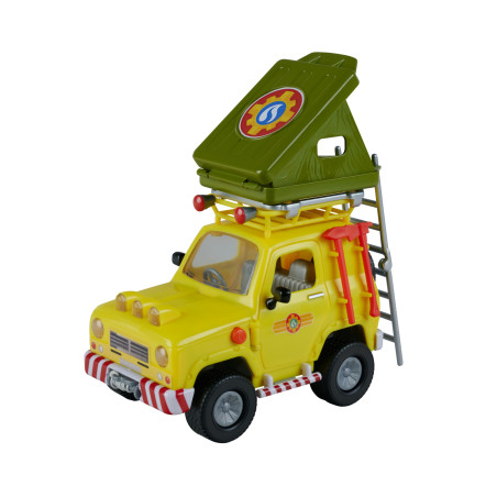 Feuerwehrmann Sam Geländewagen mit Dachzelt & Figur – Simba Toys