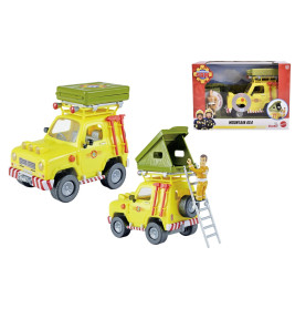 Feuerwehrmann Sam Geländewagen mit Dachzelt & Figur – Simba Toys