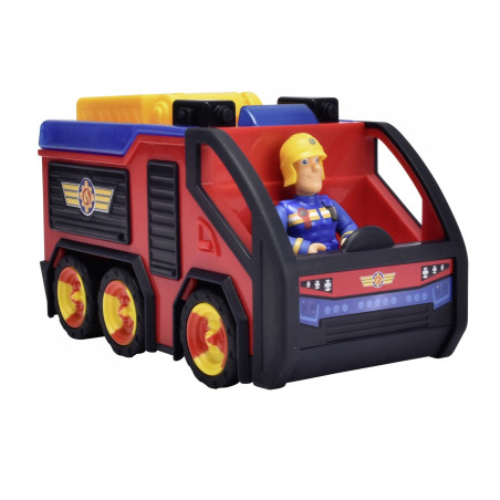 Feuerwehrmann Sam Jupiter Feuerwehrfahrzeug mit Figur - 17cm Spielset ab 3 Jahre