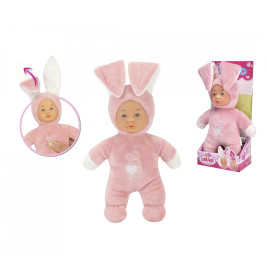 Simba Toys Laura Funny Bunny Baby-Puppe mit aufstellbaren Ohren – 24cm