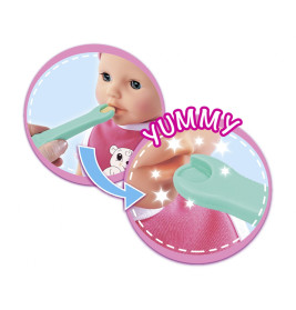 New Born Baby Magisches Fütterset – 4-teilig für Puppen (30-43cm), ab 2 Jahren