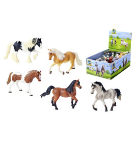 Simba Pferde – 5 sortierte detailgetreue Spielfiguren für Pferdefans (104342680)