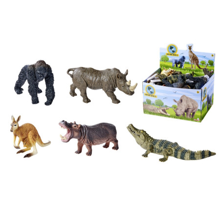 Simba Wildtiere Serie 2 – 5 detaillierte Tierfiguren zum Spielen & Sammeln