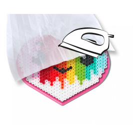 Art&Fun (Dickie Toys) Beadbag Perlen Set Herz | Bastelset für Kinder | Kreativität & Motorik (4006592096991)