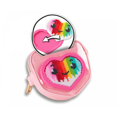 Art&Fun (Dickie Toys) Beadbag Perlen Set Herz | Bastelset für Kinder | Kreativität & Motorik (4006592096991)