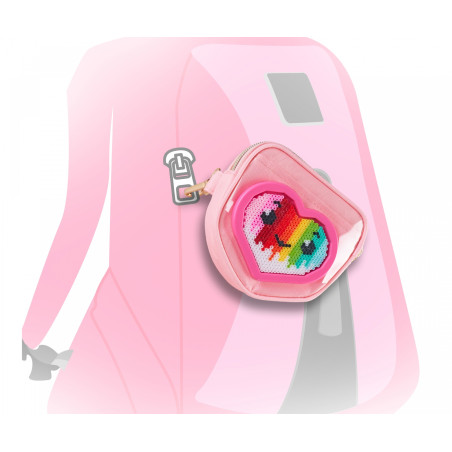 Art&Fun (Dickie Toys) Beadbag Perlen Set Herz | Bastelset für Kinder | Kreativität & Motorik (4006592096991)