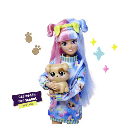 Kawaii Hi Mia Puppe mit Regenbogenhaaren & Tierzubehör – Simba Toys