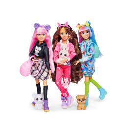 Kawaii Hi Mia Puppe mit Regenbogenhaaren & Tierzubehör – Simba Toys