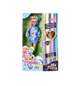 Kawaii Hi Mia Puppe mit Regenbogenhaaren & Tierzubehör – Simba Toys