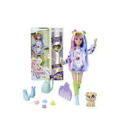 Kawaii Hi Mia Puppe mit Regenbogenhaaren & Tierzubehör – Simba Toys