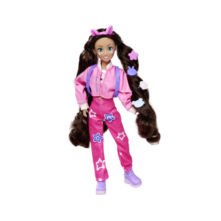 Kawaii Hi Lucy Puppe 15cm – Spielzeug mit Zubehör für Kinder ab 3 Jahren