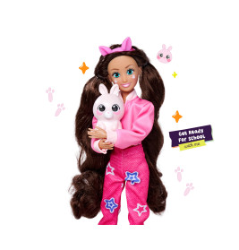 Kawaii Hi Lucy Puppe 15cm – Spielzeug mit Zubehör für Kinder ab 3 Jahren