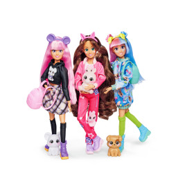 Kawaii Hi Lucy Puppe 15cm – Spielzeug mit Zubehör für Kinder ab 3 Jahren