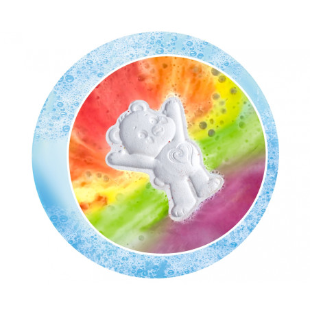 Simba Glibbi Care Bears Bearbomb – Bunte Badebombe mit magischem Regenbogen-Badespaß