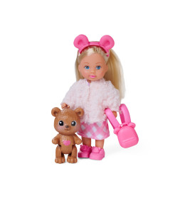 Simba Evi Love Teddy – Kuscheliger Begleiter für Evi Love Puppen & kleine Puppenmamas