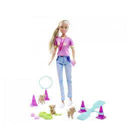 Steffi Love Dog Trainer Puppenset – Hundetraining für Kinder ab 3 Jahren